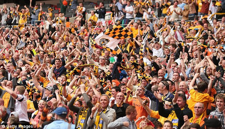 Newport County Supporters. Exeter Away 2013